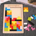 Montessori Wooden Tetris. 