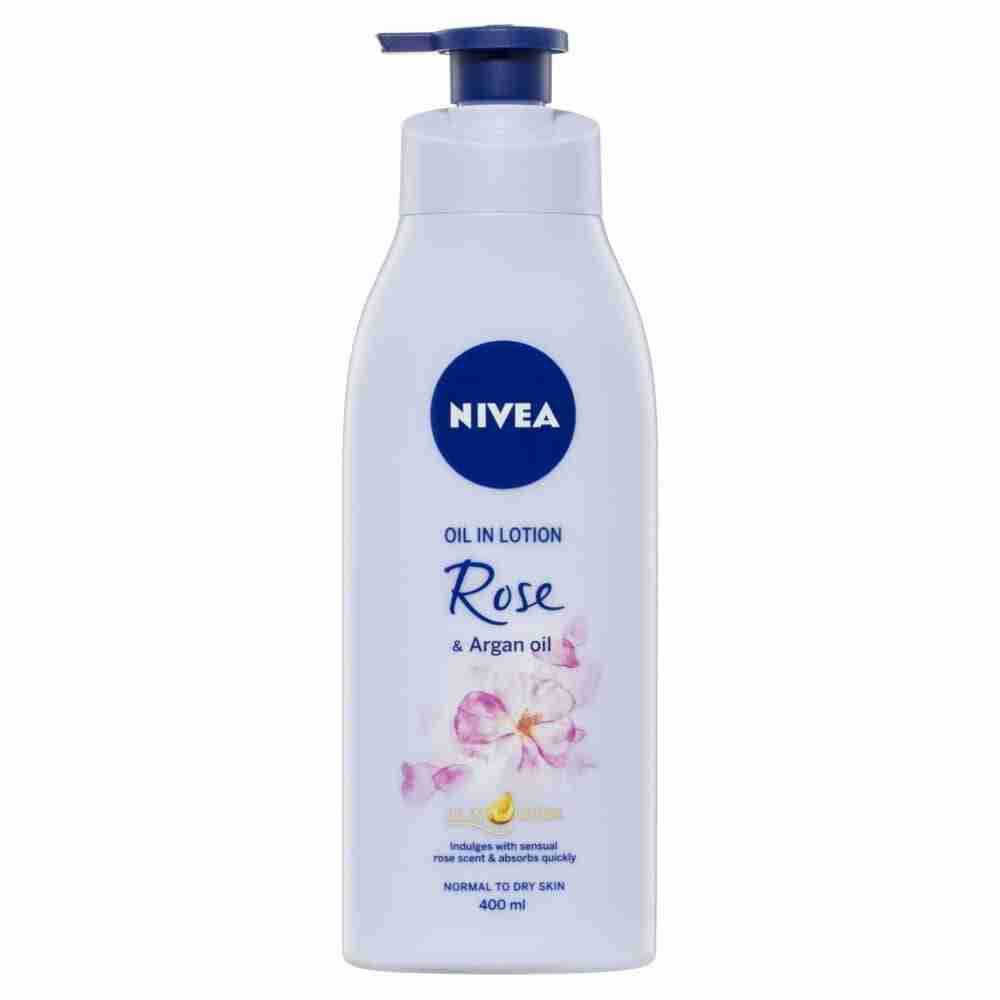 Nivea Oil In Lotion Rose & Argan Oil Body Lotion 400Ml