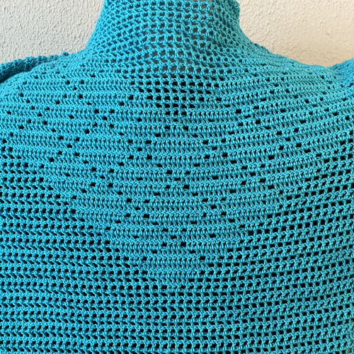 Haak Patroon: Gehaakte Omslagdoek Sanne