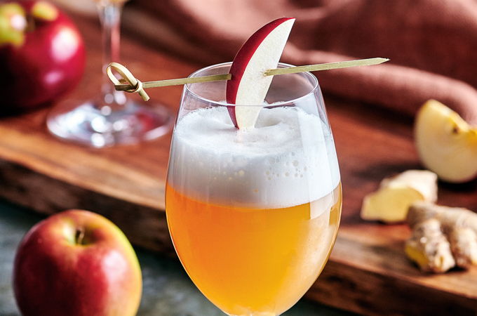 Apple-Ginger Mocktail
