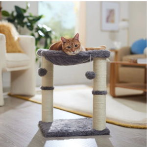 FRISCO 20-in Faux Fur Cat Tree