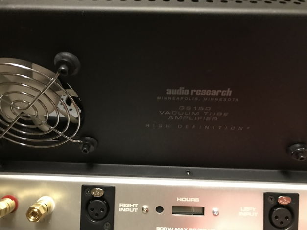 Audio Research GS150 low hours  We Welcome Trades 2 uni...