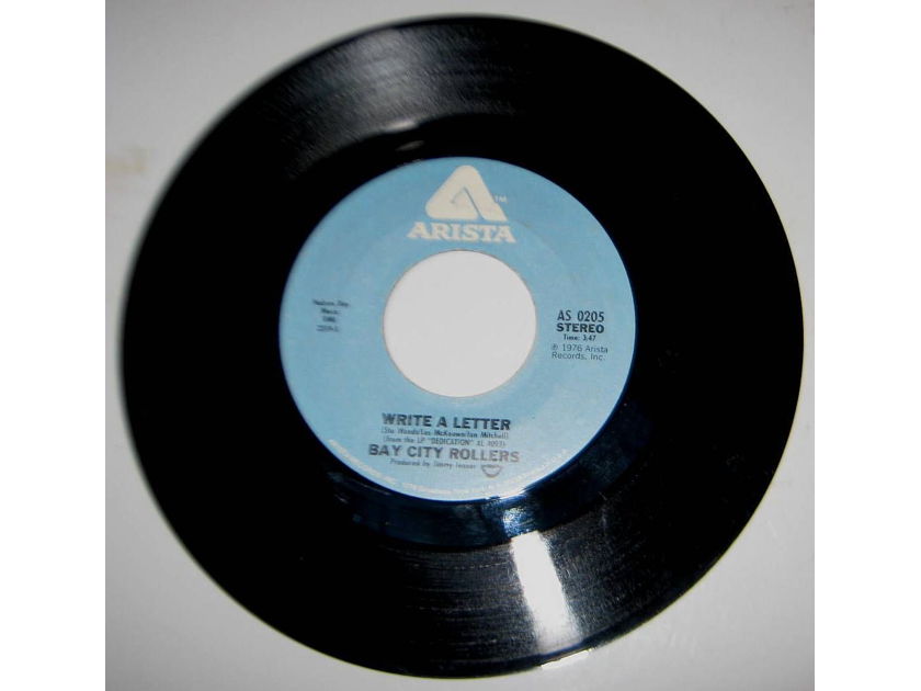 Bay City Rollers - I Only Want To Be With You 45 RPM