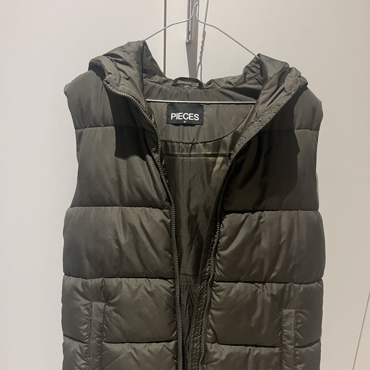 Pieces Gilet / Olive Green