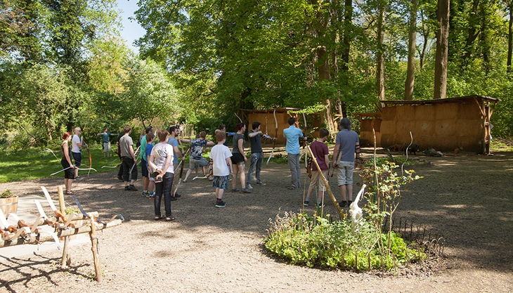 pfeilbogenwelt schießübungen kinder