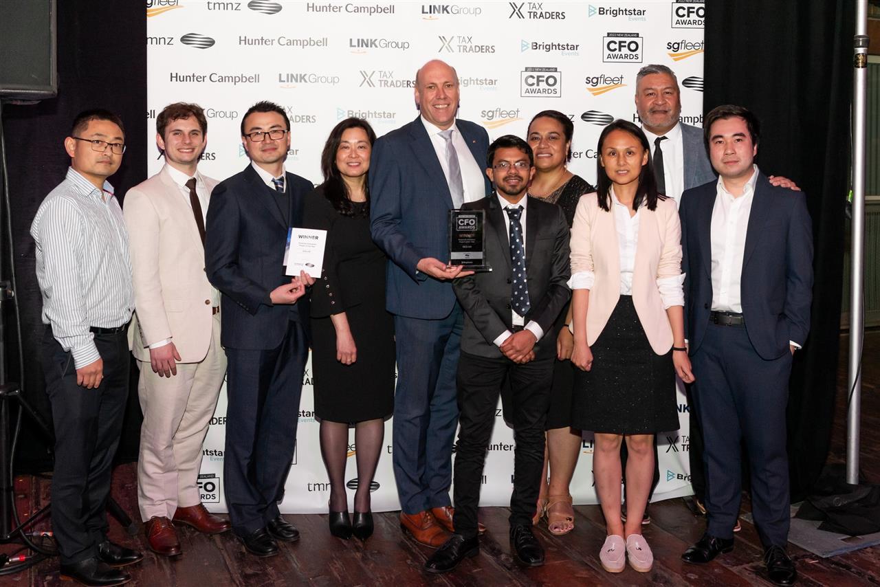 OCS ‘cleans up’ at New Zealand CFO Awards