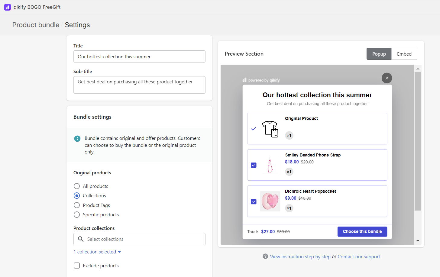 how to add bundles on shopify