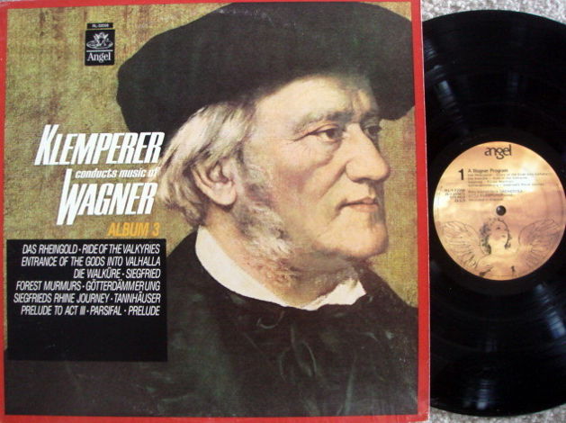 EMI Angel / KLEMPERER, - Music of Wagner Album 3, NM!