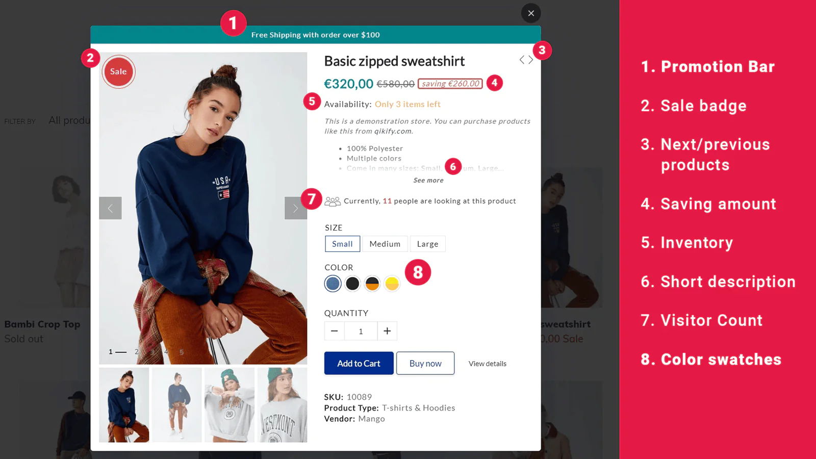 Qikify Quick View Popups