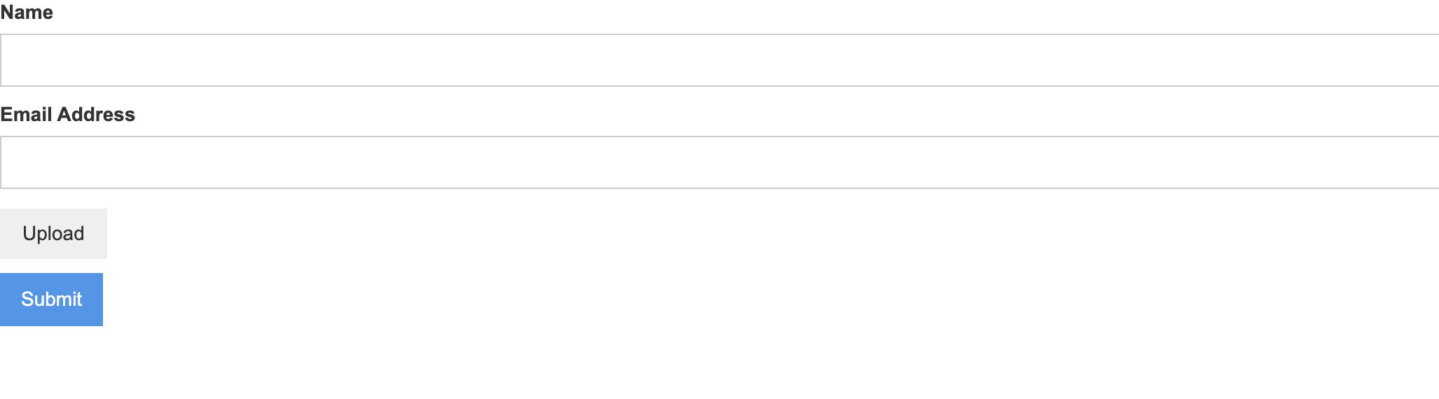 Webflow form with File Uploader integrated