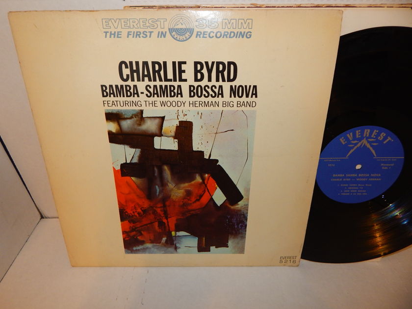 CHARLIE BYRD - WOODY HERMAN - Bamba Samba Bossa Nova  Evererst 35MM Mono LP