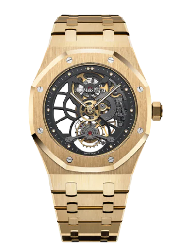 Royal Oak Ultra Thin Tourbillon Openworked Yellow Gold / Boutique Edition