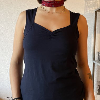 Black top with nice collar