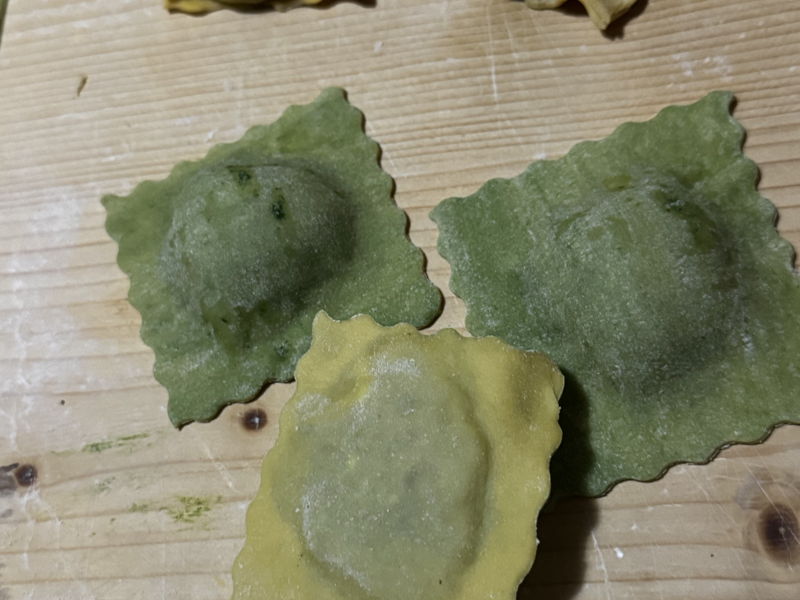 Cooking classes Carpi: Stuffed Pasta Course: Green Tortelloni with Butter and Sage