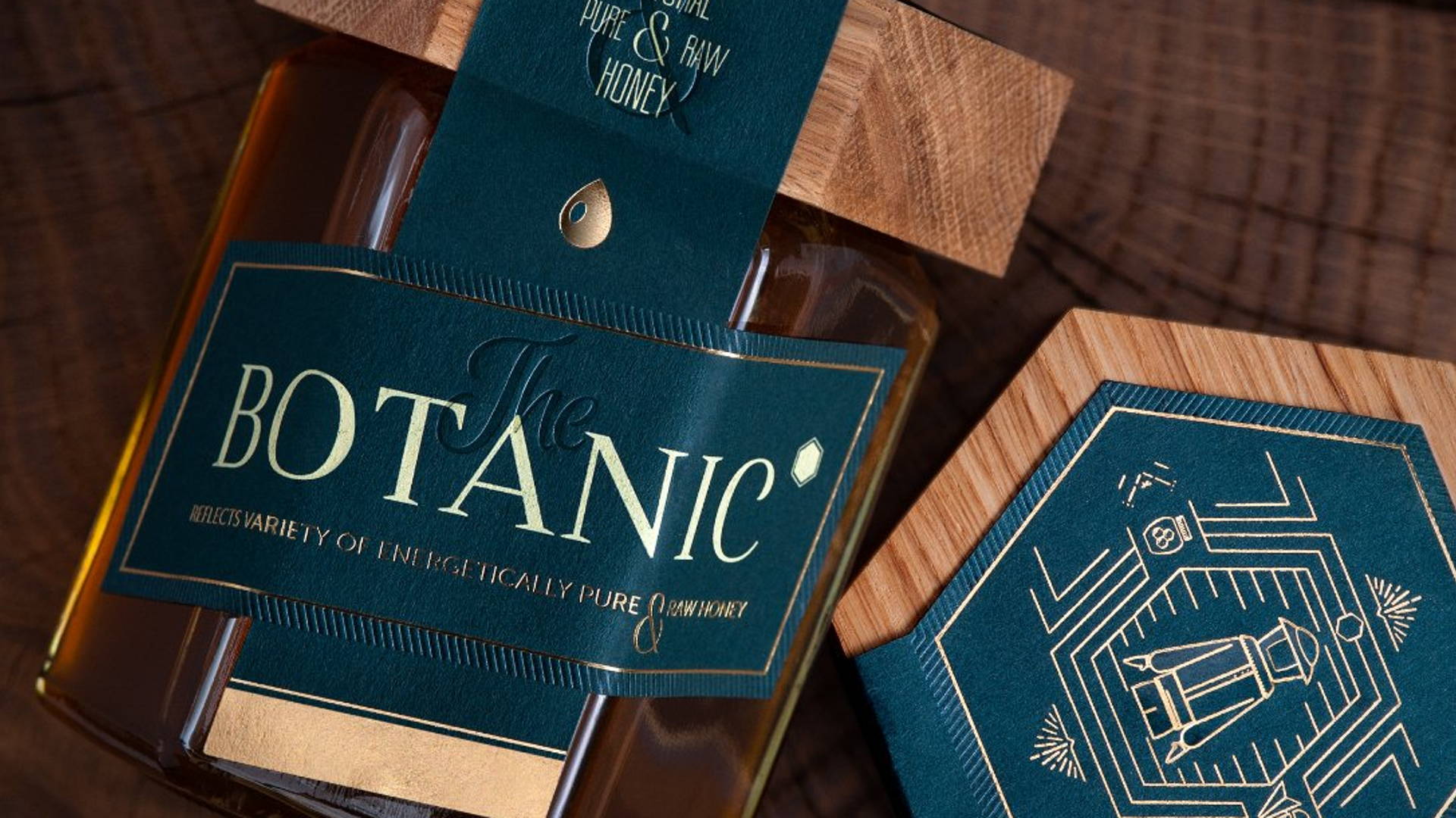 Featured image for The Botanic. Luxury Packaging Design for Natural Raw Honey
