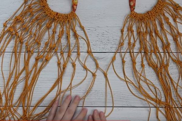 DIY Macrame Market Bag Video Tutorial image 7