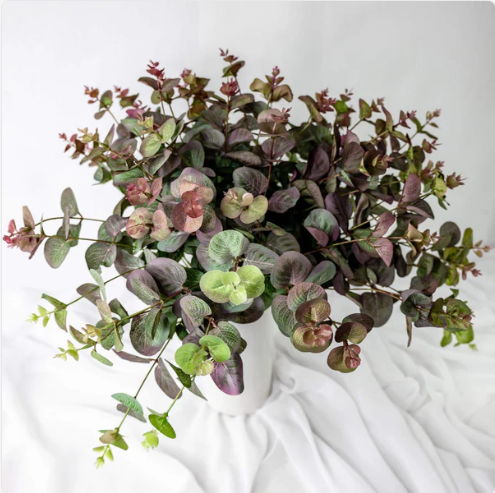 Burgundy Felt Gum - Realistic Artificial Flowers and Greenery