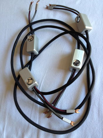 2m Zu Ibis  Speaker cable as new spades to spades -Gian...