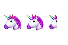 2.5 unicorn emoijis