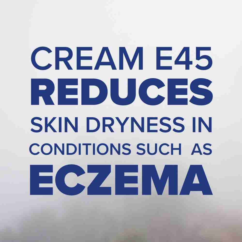 E45 Moisturising Cream for Dry Skin & Eczema 350g - Image 5