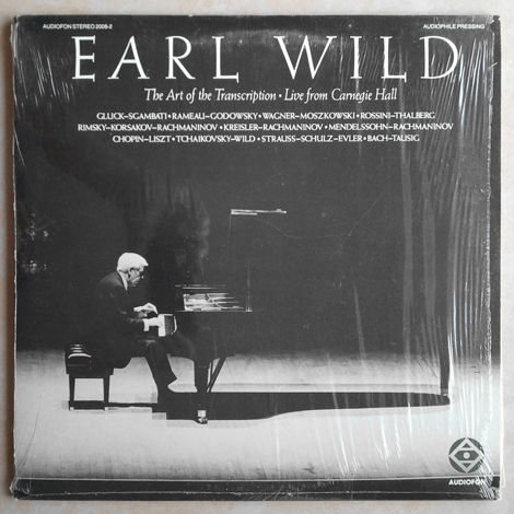 Audiofon/Earl Wild/The - Art of the Transcription - Liv...