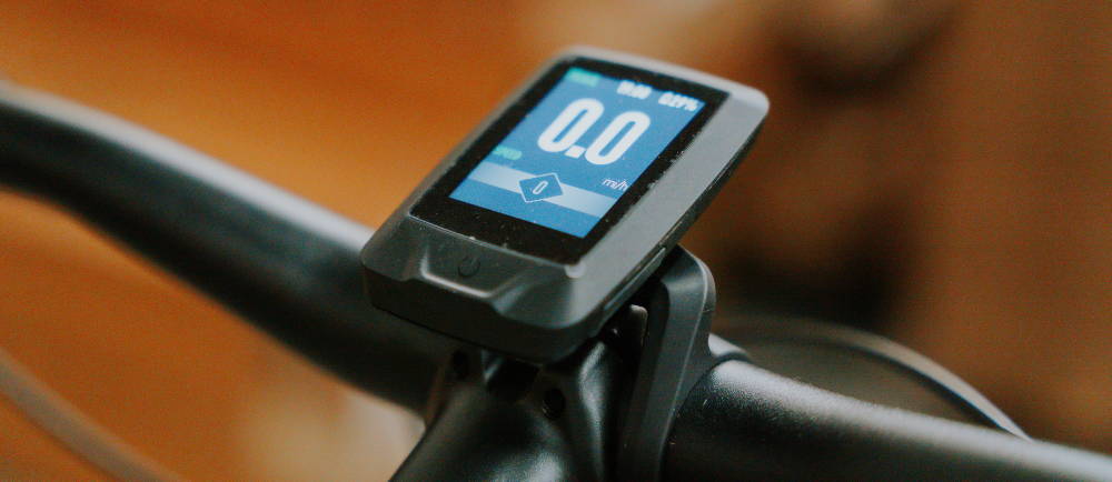 Electric bike speedometer