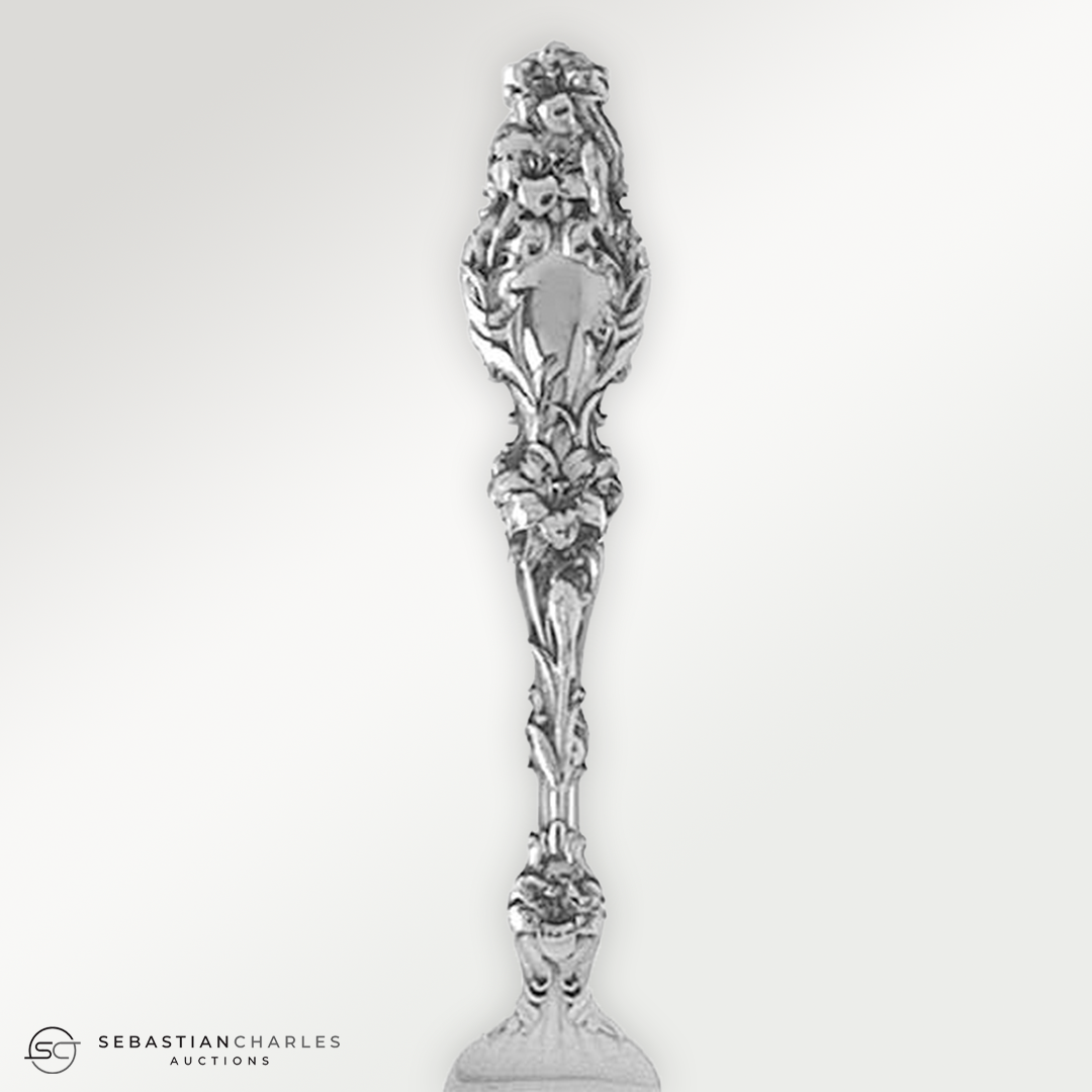 Gorham Lily Sterling, 1991, No Monograms hallmark, GS LILY