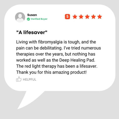 Testimonial from customer Susan