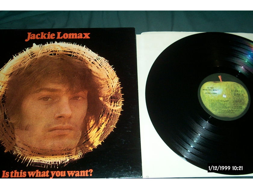 Jackie Lomax - Is This What You Want? Apple records LP NM