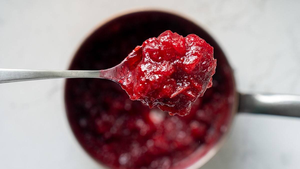 cranberry sauce