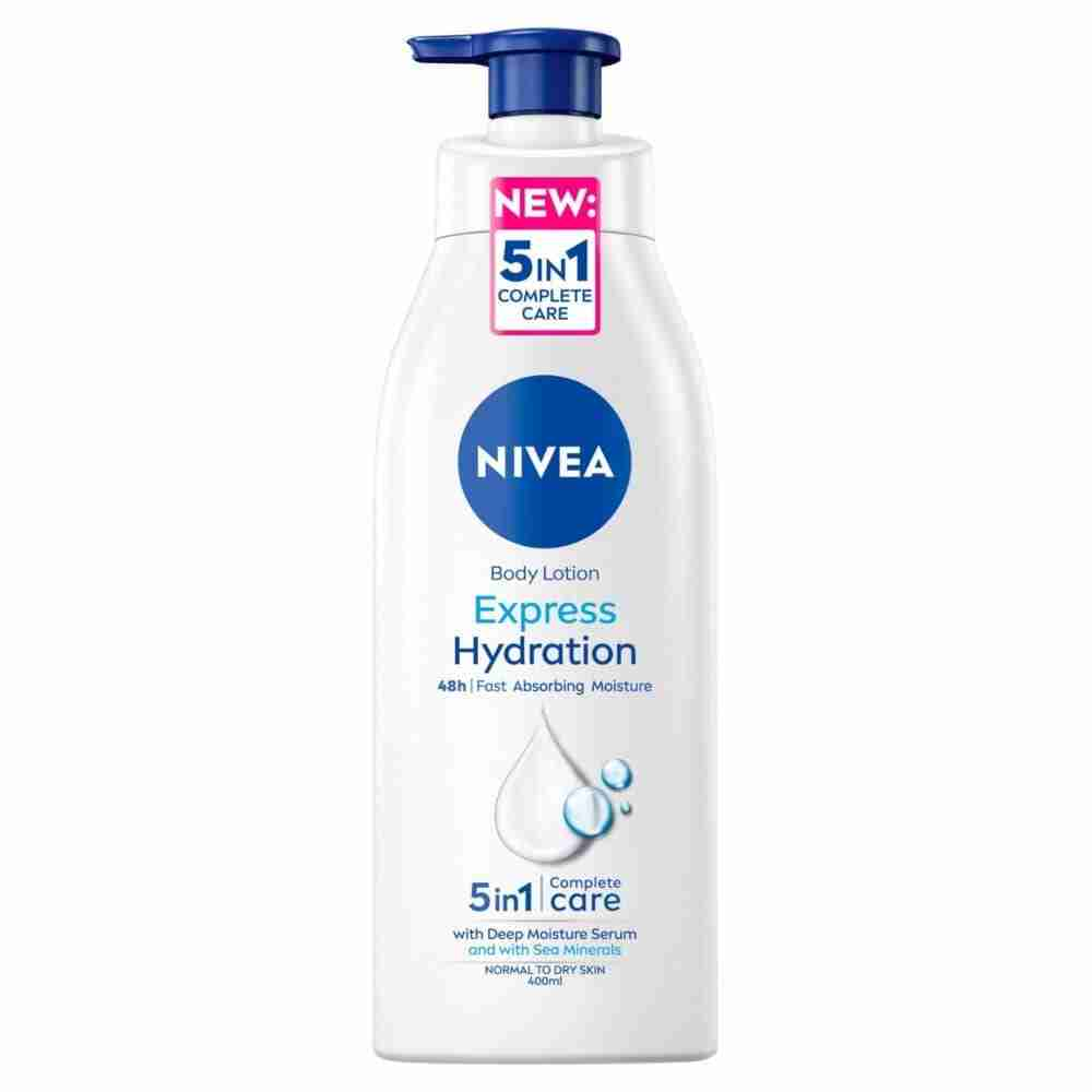 Nivea Express Hydration Body Lotion Moisturiser 400Ml - Image 2