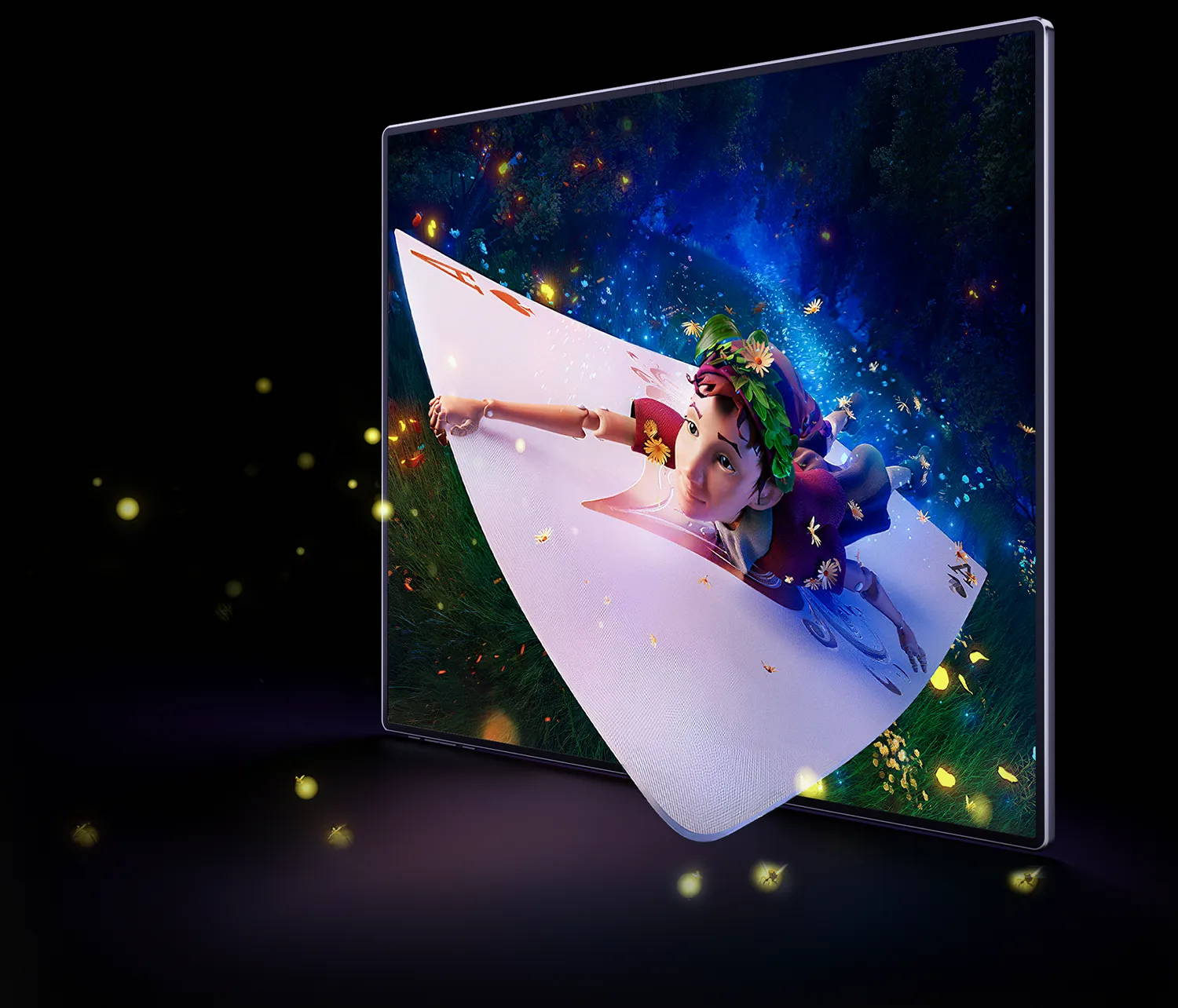 UPERFECT Omega - 22 Inch OLED Flexible Screen 3K Bendable Display 120Hz Touch
