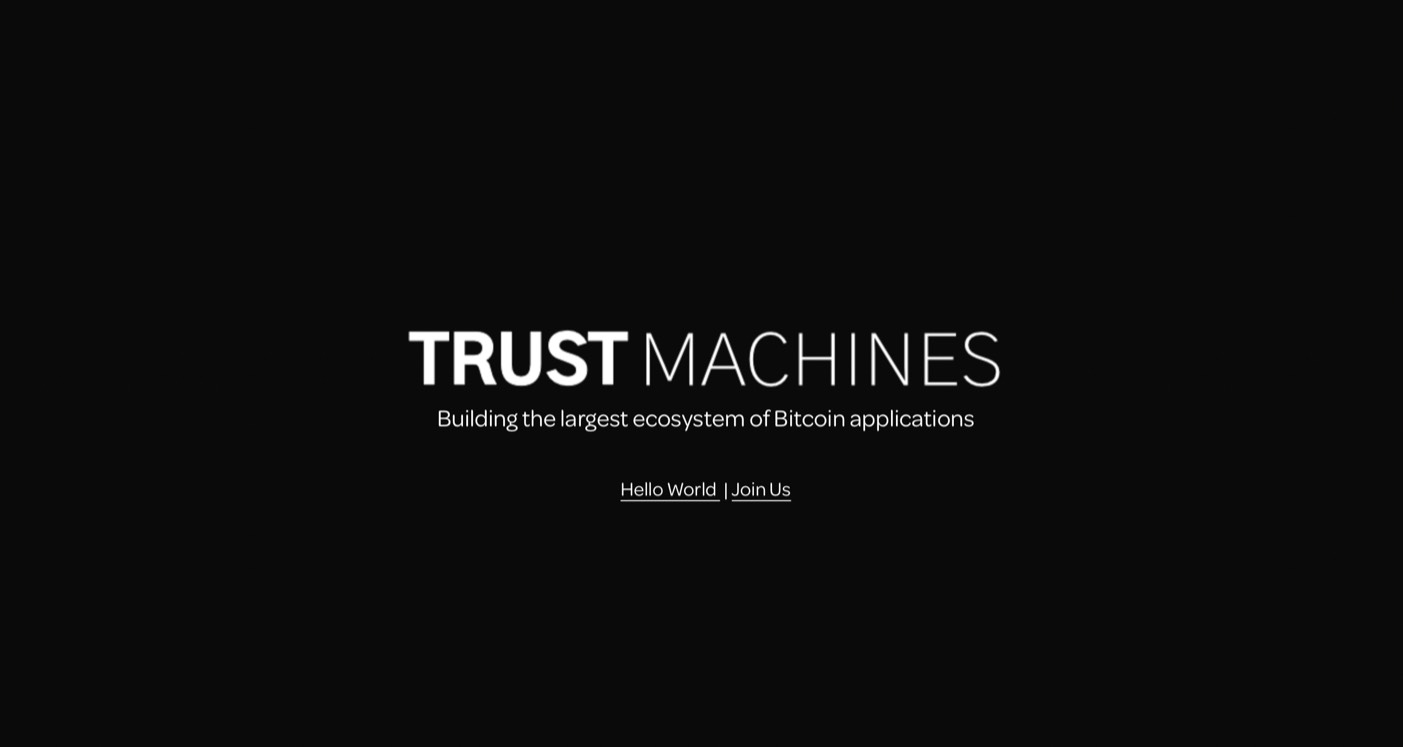Trust Machines product / service
