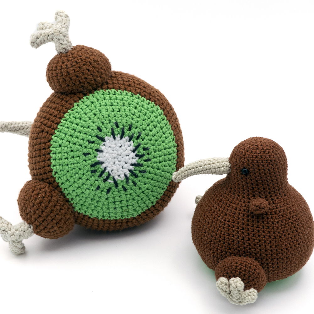 Amigurumi Kiwi Vogel