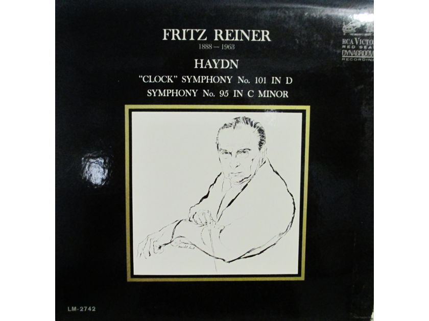 FRITZ REINER (CLASSICAL LP) - HAYDN "CLOCK" & SYMP. NO. 95 (1964) RCA "SHADED DOG" LM 2742