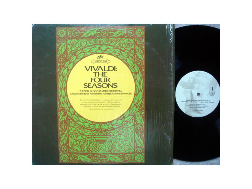 EMI Angel Seraphim / AURIACOMBE, - Vivaldi The Four Seasons, MINT!