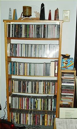 Half of rock CD collection