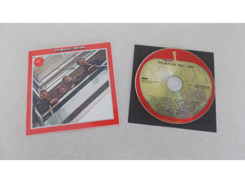 BEATLES AUDIOPHILE - BEATLES 1962 - 1966 MINI LP CD SET GERMAN DIRECT METAL MASTER