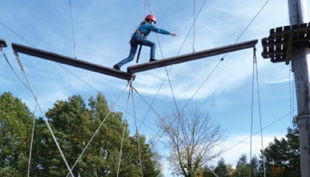 hochseilgarten kletterparcour