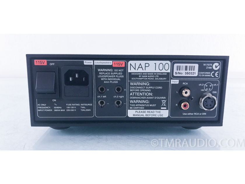 Naim  NAP 100 Stereo Power Amplifier (2998)