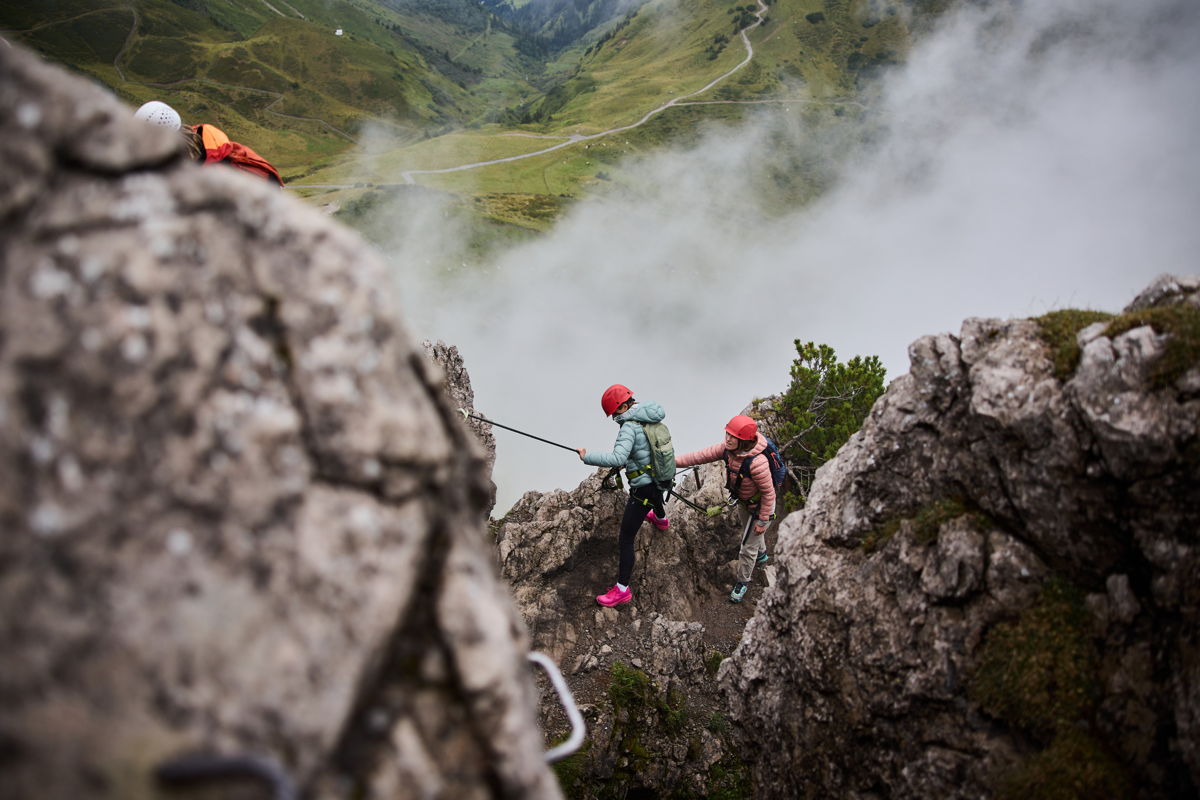 Walser Klettersteig für Gruppen