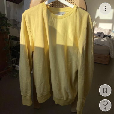 yellow pullover