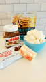 yummy nutella smores ingredients