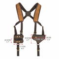 Dinosaurized | shoulder holster concealed carry | Praetorian shoulder & Belly holster | shoulder carry holster|  100% concealed | Best holster for seated draw | Best holster for police officers | police shoulder holster||shoulder holster revolver | shoulder holster for revolver | shoulder holster for concealed carry | shoulder gun holster | Best holster for drivers | best women's shoulder holster |