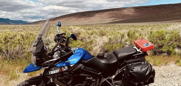 2015 TRIUMPH TIGER 800 XCX motorcycle for rent near Eugene, OR
