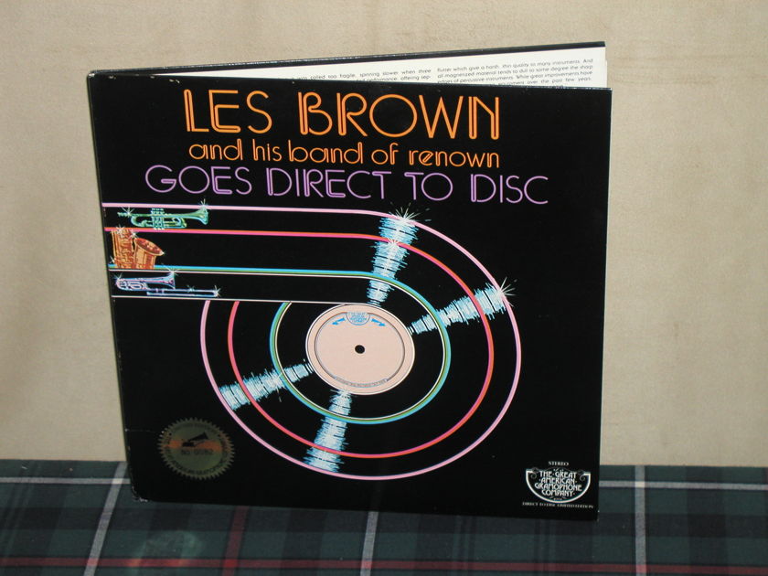 Les Brown/Band of Renown - Goes Direct To Disc D2D W/numbered sticker #0082
