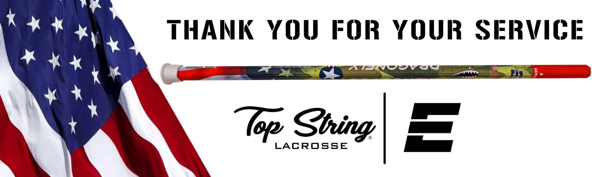 USA LACROSSE SHAFT | TOP STRING LACROSSE