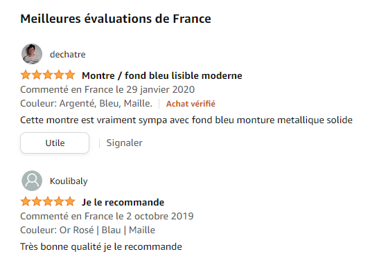 Avis montre Paul Hewitt