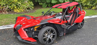 2015 POLARIS SLINGSHOT motorcycle for rent near DeLand, FL