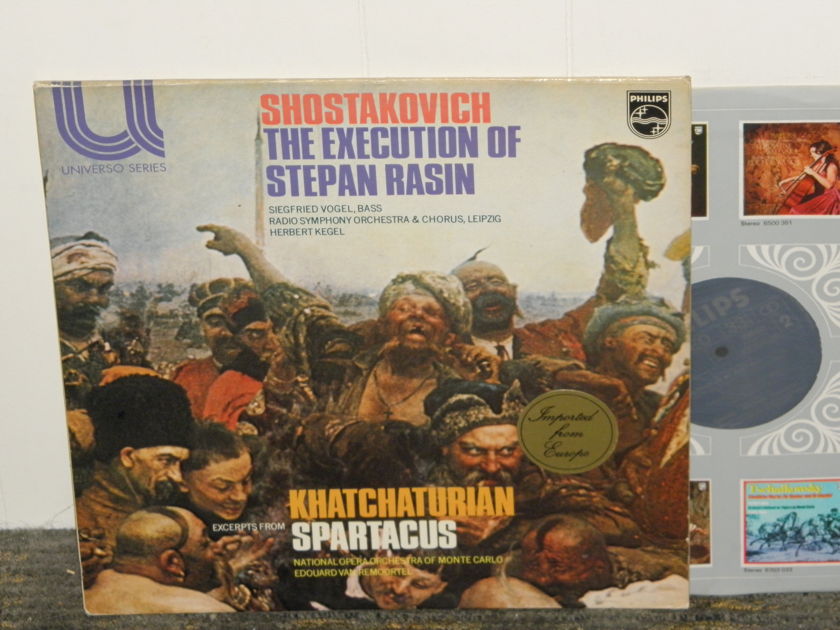 Kegel/RSO&C Leipzig - Shostakovich "Execution of Stepan Rasin" Philips Import Pressing 6585 012 Holland